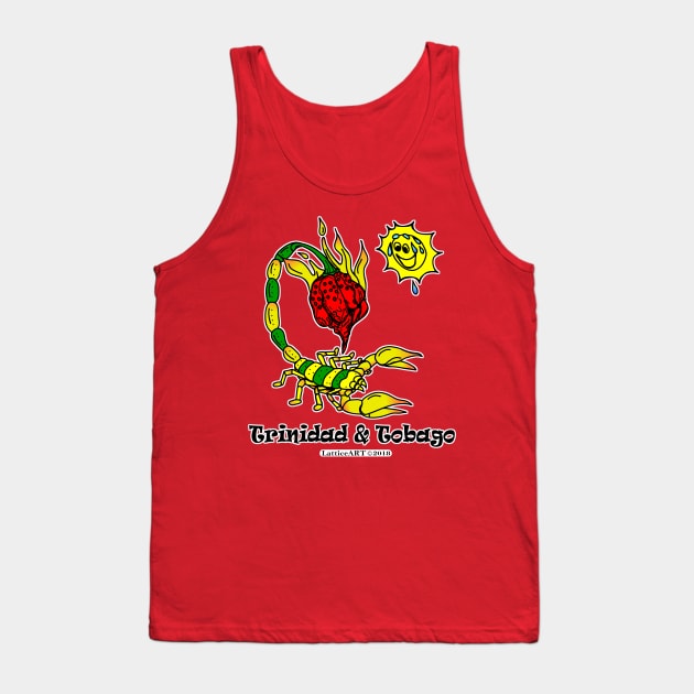 Scorpion Pepper Tank Top by LatticeART